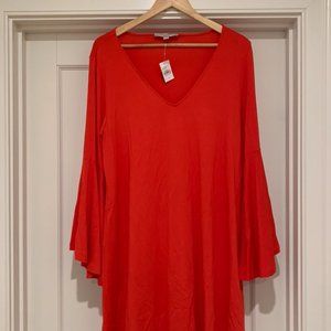 Ann Taylor Loft Dress Red Size L